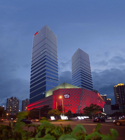 廈門(mén)海峽交流中心樓項(xiàng)直升機(jī)停機(jī)坪